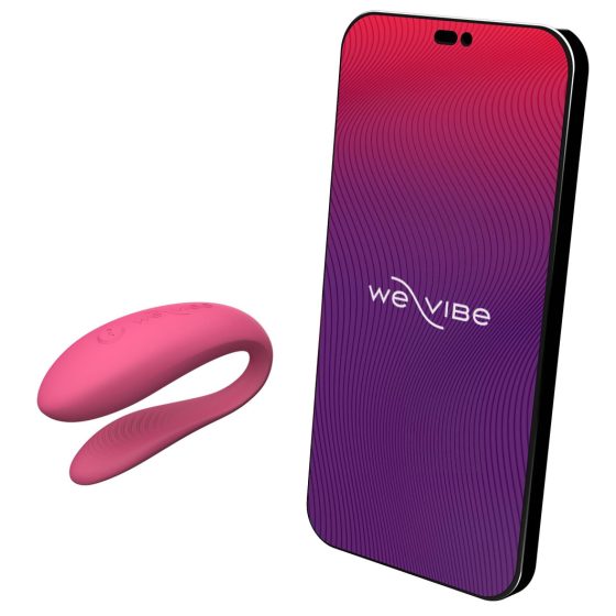 We-Vibe Sync Lite - okos, rádiós párvibrátor (pink)