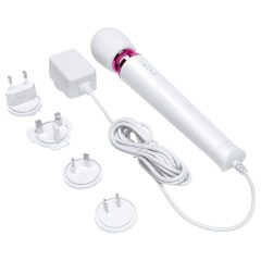   Le Wand Petite Plug-In - hálózati masszírozó vibrátor (fehér)