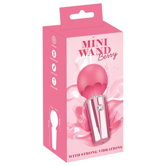 You2Toys Mini Wand - akkus masszírozó vibrátor (pink)