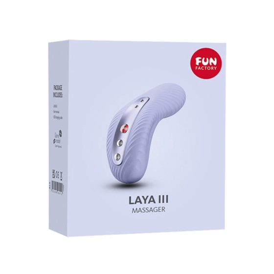 Fun Factory Laya III - vízálló csiklóvibrátor (lila)