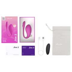 We-Vibe Jive 2 - akkus, okos vibrotojás (pink)