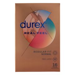 Durex Real Feel - latexmentes óvszer (16db)