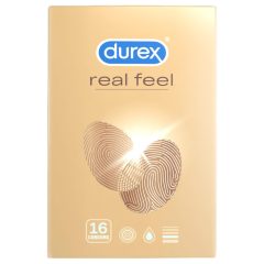 Durex Real Feel - latexmentes óvszer (16db)