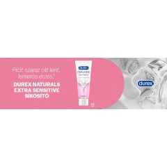 Durex Naturals - extra szenzitív síkosító (100ml)