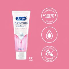 Durex Naturals - extra szenzitív síkosító (100ml)