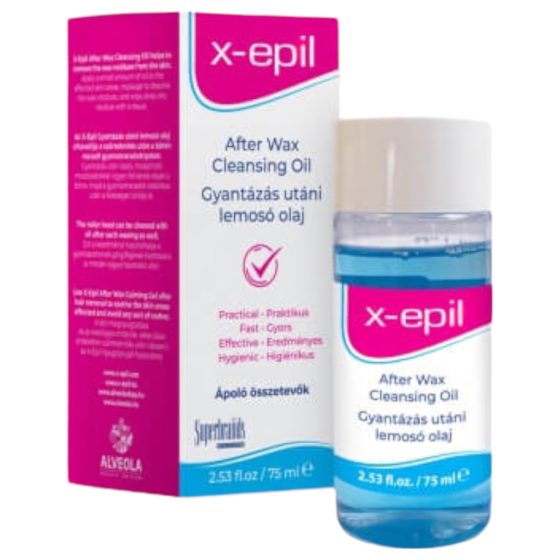 X-Epil - gyantázás utáni lemosó olaj (75ml)