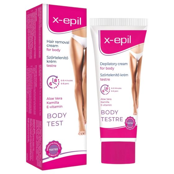 X-Epil - szőrtelenítő krém (75ml)