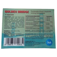   Golden Bridge - étrend-kiegészítő növényi kivonatokkal (4db)