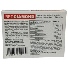   Red Diamond - természetes étrend-kiegészítő férfiaknak (4db)