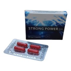   Strong Power Plus - étrend-kiegészítő kapszula férfiaknak (4db)