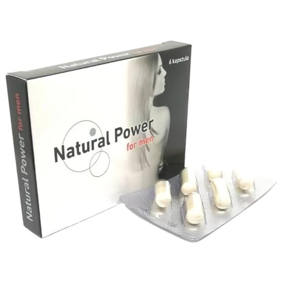 Natural Power - étrend-kiegészítő kapszula férfiaknak (6db)