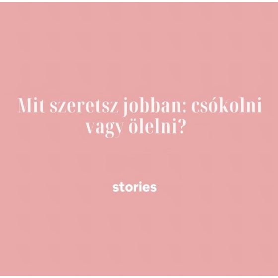 Stories kártyajáték pároknak