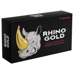   RHINO GOLD - természetes étrendkiegészítő férfiaknak (6db)