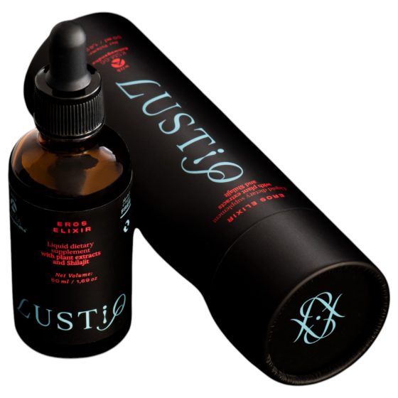 Lustiq Eros Elixir - vágyfokozó cseppek férfiaknak (50ml)