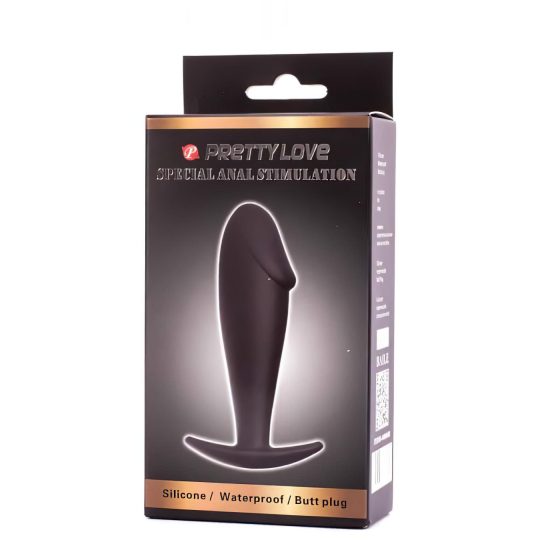 Pretty Love Anal Stimulation Plug - anál plug (fekete)