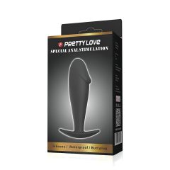 Pretty Love Anal Stimulation Plug - anál plug (fekete)