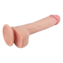   Lovetoy Nature Cock - tapadótalpas élethű dildó - 21cm (natúr)