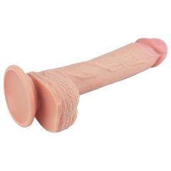   Lovetoy Nature Cock - tapadótalpas élethű dildó - 21cm (natúr)