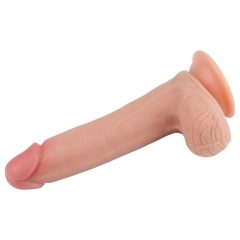   Lovetoy Nature Cock - kétrétegű élethű dildó - 20cm (natúr)