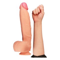   Lovetoy Nature Cock - kétrétegű élethű dildó - 30cm (natúr)