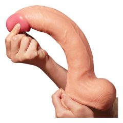   Lovetoy Nature Cock - kétrétegű élethű dildó - 30cm (natúr)