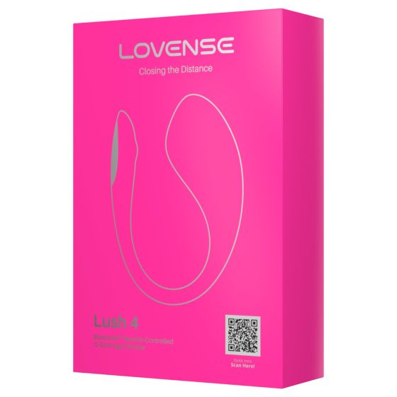 LOVENSE Lush 4 - okos vibrotojás (pink)