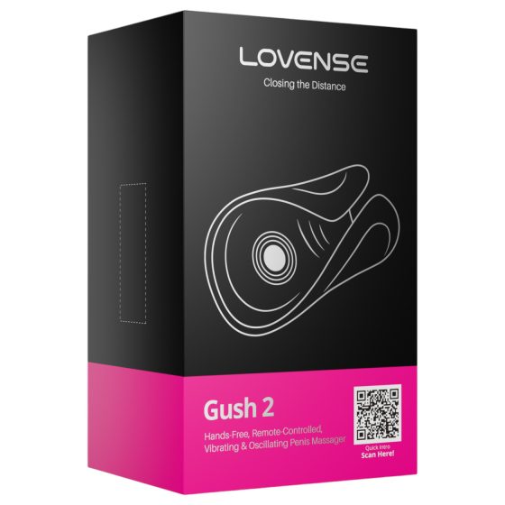 LOVENSE Gush 2 - makkvibrátor (türkiz)