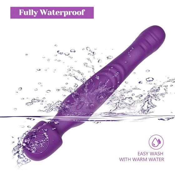 Tracy's Dog Wand - pulzáló masszírozó vibrátor (lila)