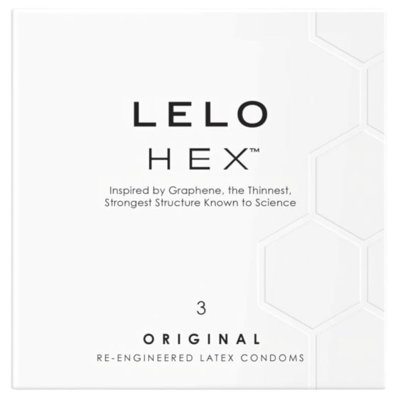 LELO Hex Original - luxus óvszer (3db)