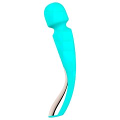   LELO Smart Wand 2 - nagy - akkus, masszírozó vibrátor (türkiz)