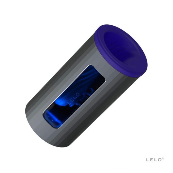 LELO F1s V2 - interaktív maszturbátor (fekete-kék)