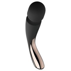   LELO Smart Wand 2 - közepes - akkus, masszírozó vibrátor (fekete)