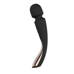   LELO Smart Wand 2 - közepes - akkus, masszírozó vibrátor (fekete)