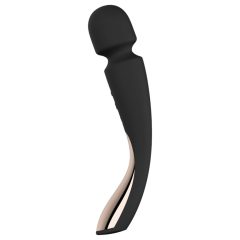   LELO Smart Wand 2 - közepes - akkus, masszírozó vibrátor (fekete)