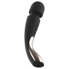   LELO Smart Wand 2 - közepes - akkus, masszírozó vibrátor (fekete)