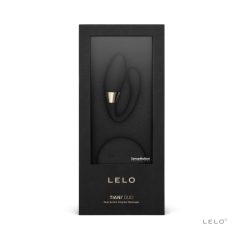 LELO Tiani Duo - szilikon párvibrátor (fekete)