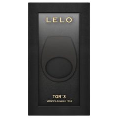 LELO Tor 3 - akkus, okos vibrációs péniszgyűrű (fekete)