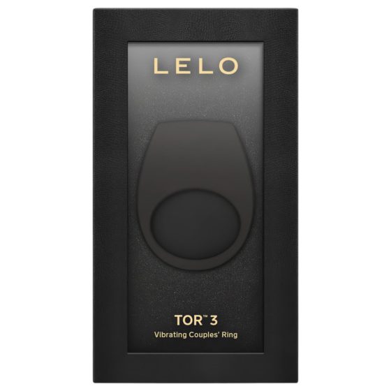 LELO Tor 3 - akkus, okos vibrációs péniszgyűrű (fekete)