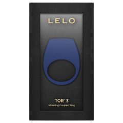 LELO Tor 3 - akkus, okos vibrációs péniszgyűrű (kék)