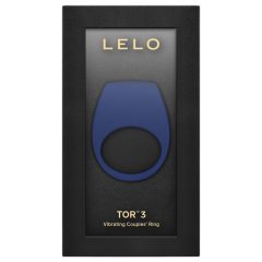 LELO Tor 3 - akkus, okos vibrációs péniszgyűrű (kék)