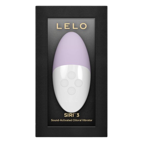 LELO Siri 3 - hanggal aktiválható csiklóvibrátor (lila)