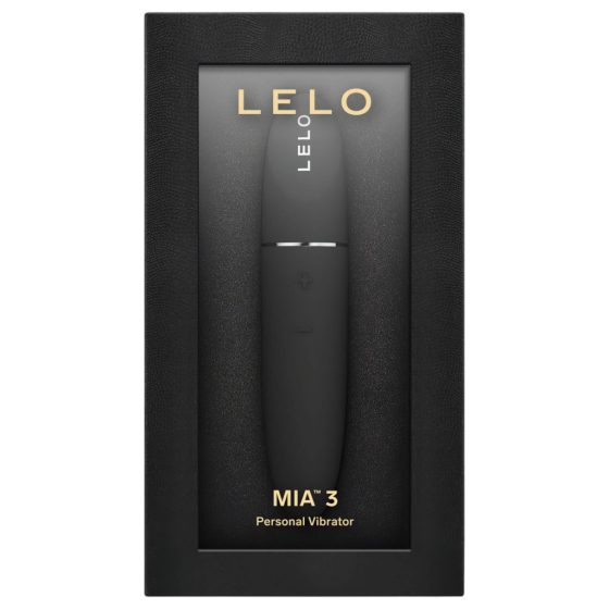 LELO Mia 3 - utazó rúzsvibrátor (fekete)