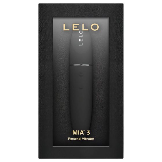 LELO Mia 3 - utazó rúzsvibrátor (fekete)