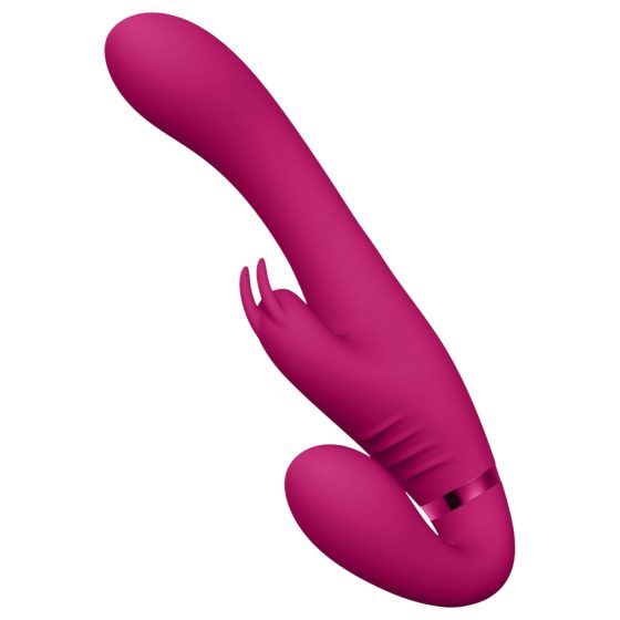 Vive Suki - tartópánt nélküli felcsatolható vibrátor (pink)