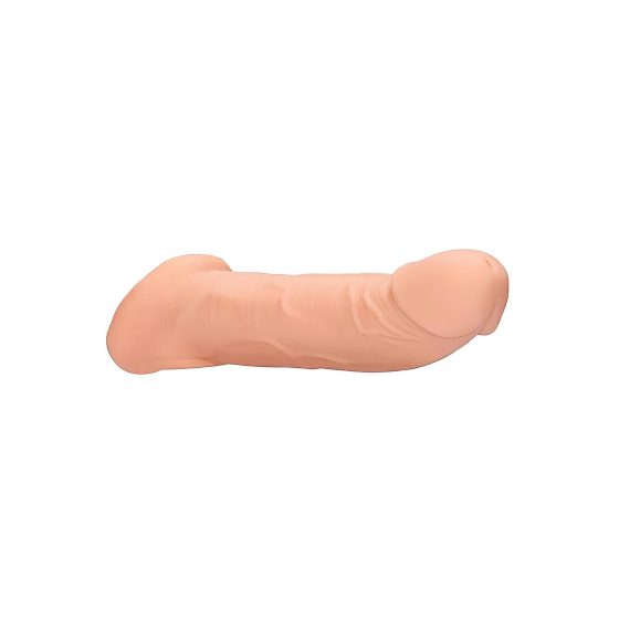 RealRock Penis Sleeve 9 - péniszköpeny (21,5cm) - natúr