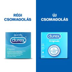 Durex Originals Classic - óvszer (3db)