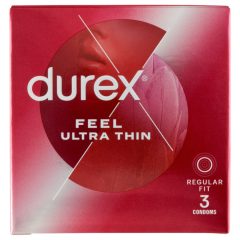 Durex Feel Ultra Thin - ultra élethű óvszer (3db)