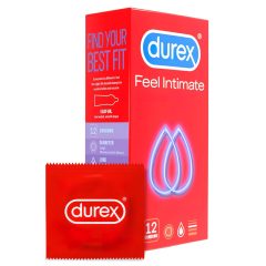 Durex Feel Intimate - vékonyfalú óvszer (12db)