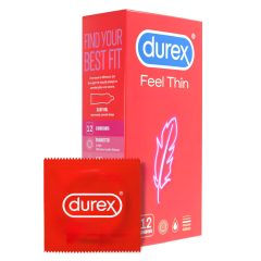 Durex Feel Thin - élethű érzés óvszer (12db)