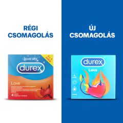 Durex óvszer Love - Easy-on óvszer (4db)